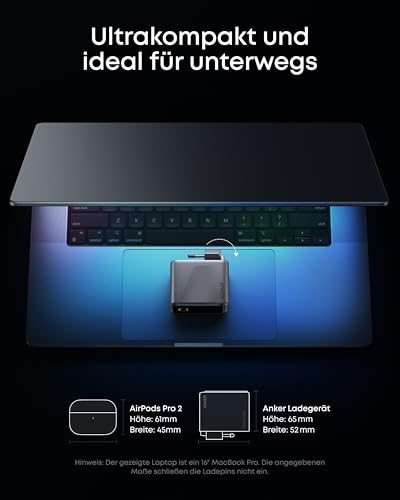 Anker Prime Kabellose Ladestation (3-in-1 Ständer) + Anker Prime Ladegerät (160W, 3 Ports, GaNPrime)