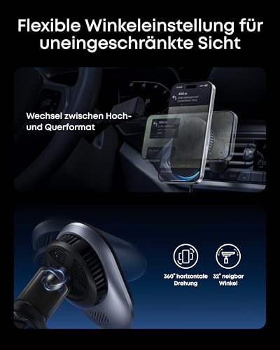 Anker Prime Kabelloses Kfz-Ladegerät (MagGo, AirCool, Pad)