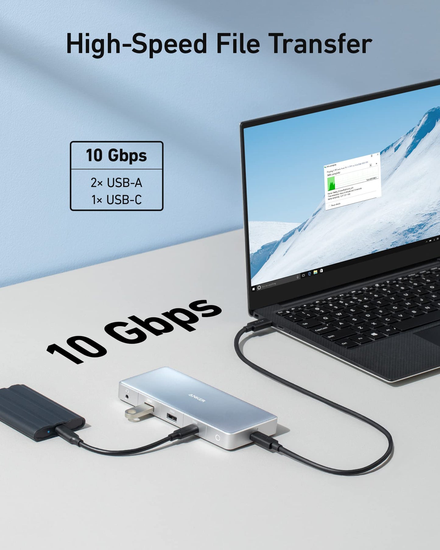 Anker <b>575</b> USB-C Hub 12-in-1(Dual HDMI)