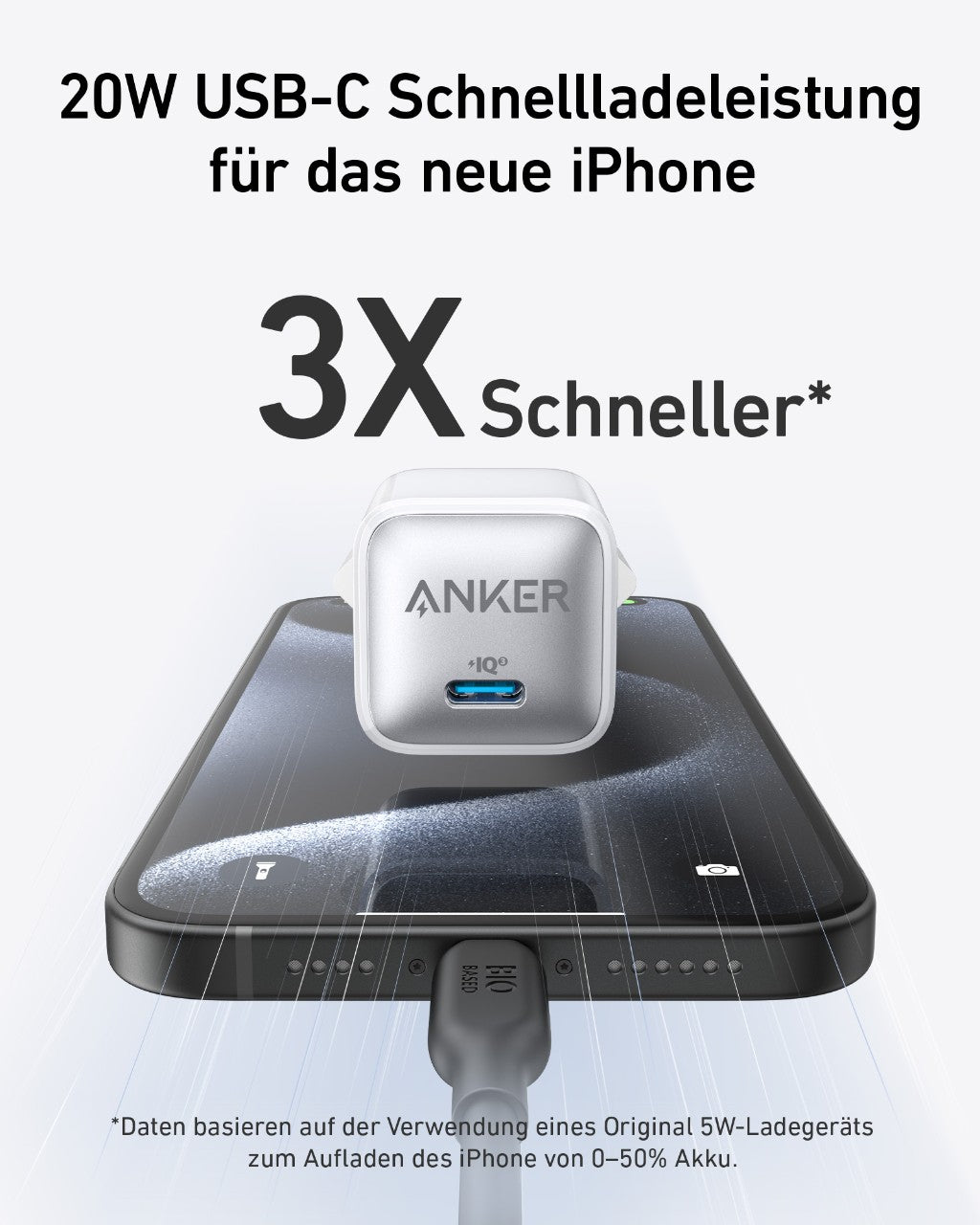 Refurbished Anker Nano Ladegerät (20W)