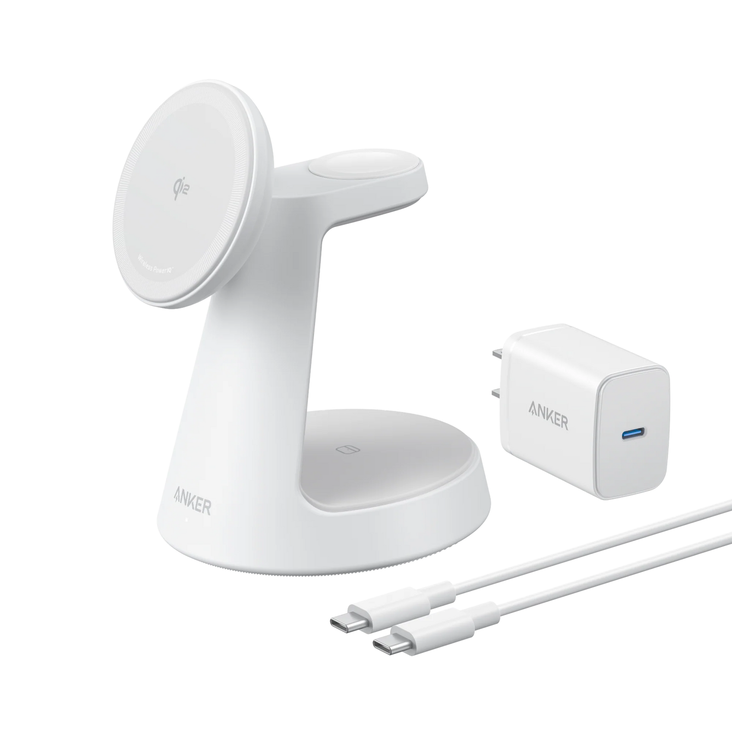 Anker kabellose Ladestation (3-in-1, Magnetischer, Ständer)