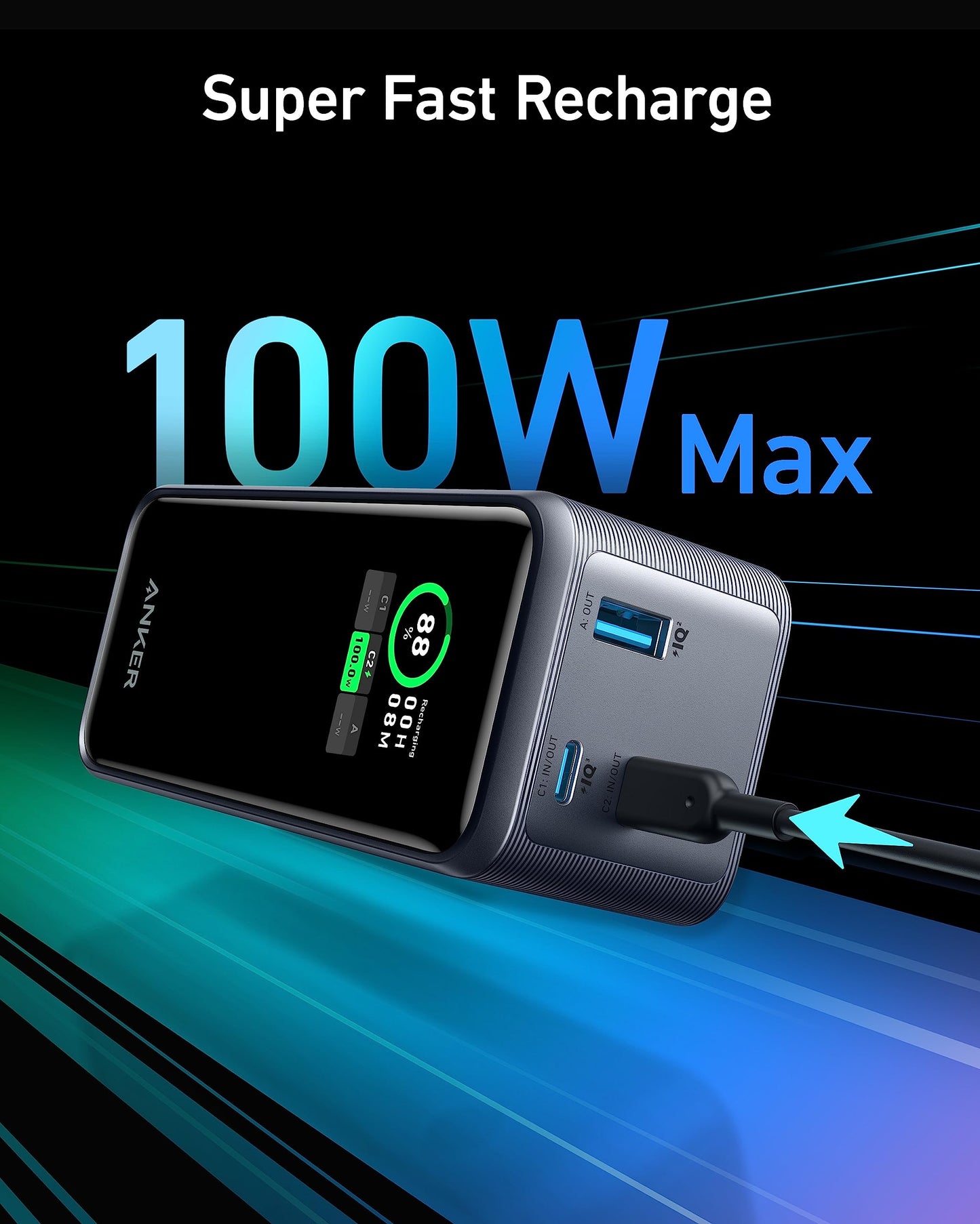 Anker Prime 20.000mAh Powerbank (200W)