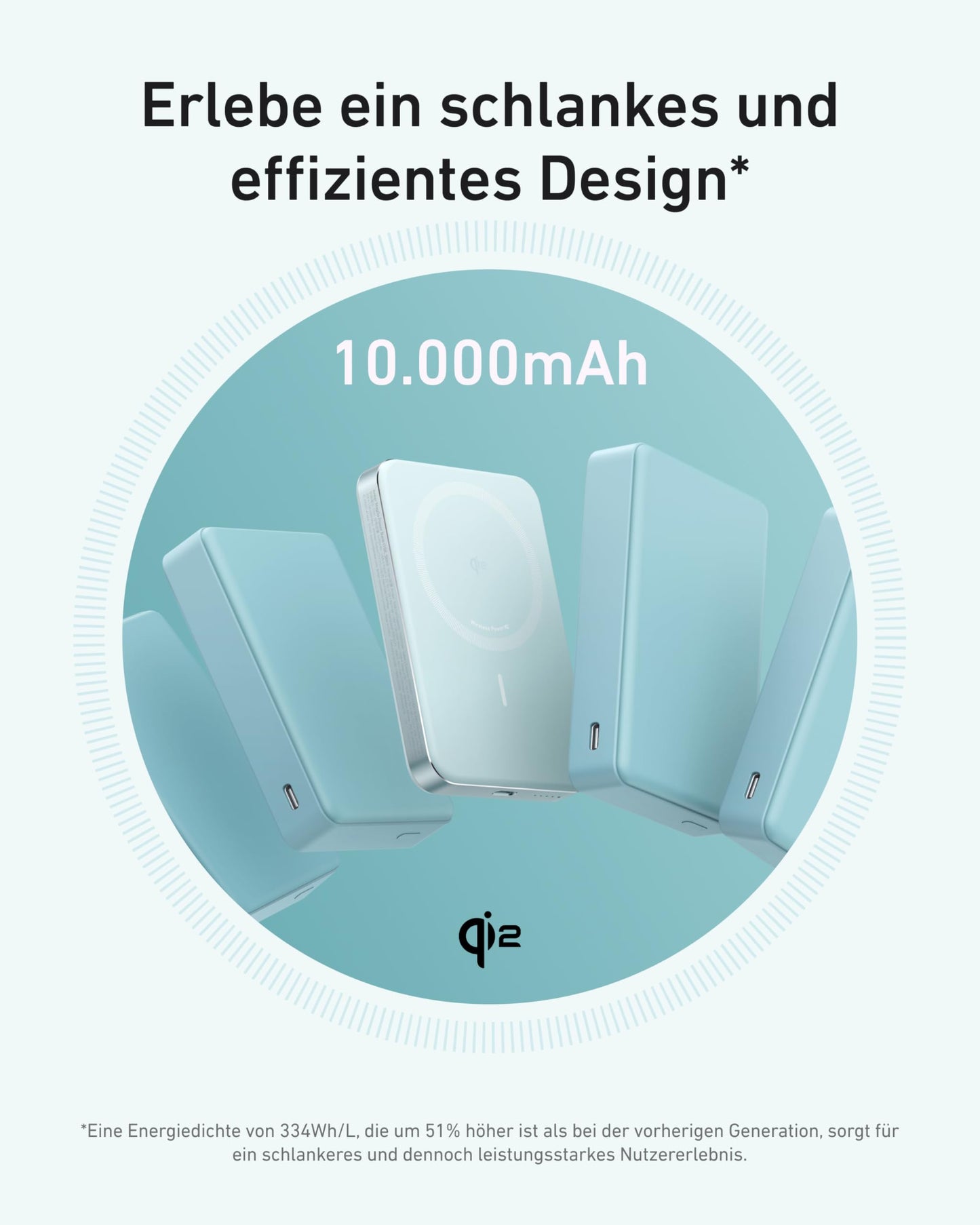 Anker MagGo Powerbank (10.000mAh, Slim)
