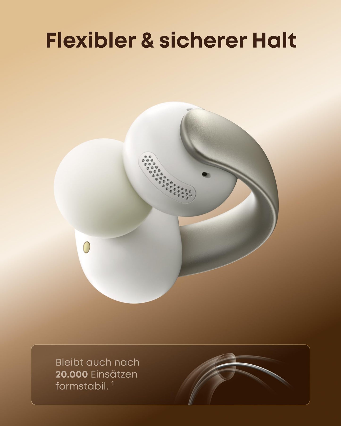 soundcore AeroClip | Open-Ear Clip-Earbuds mit adaptivem Komfort
