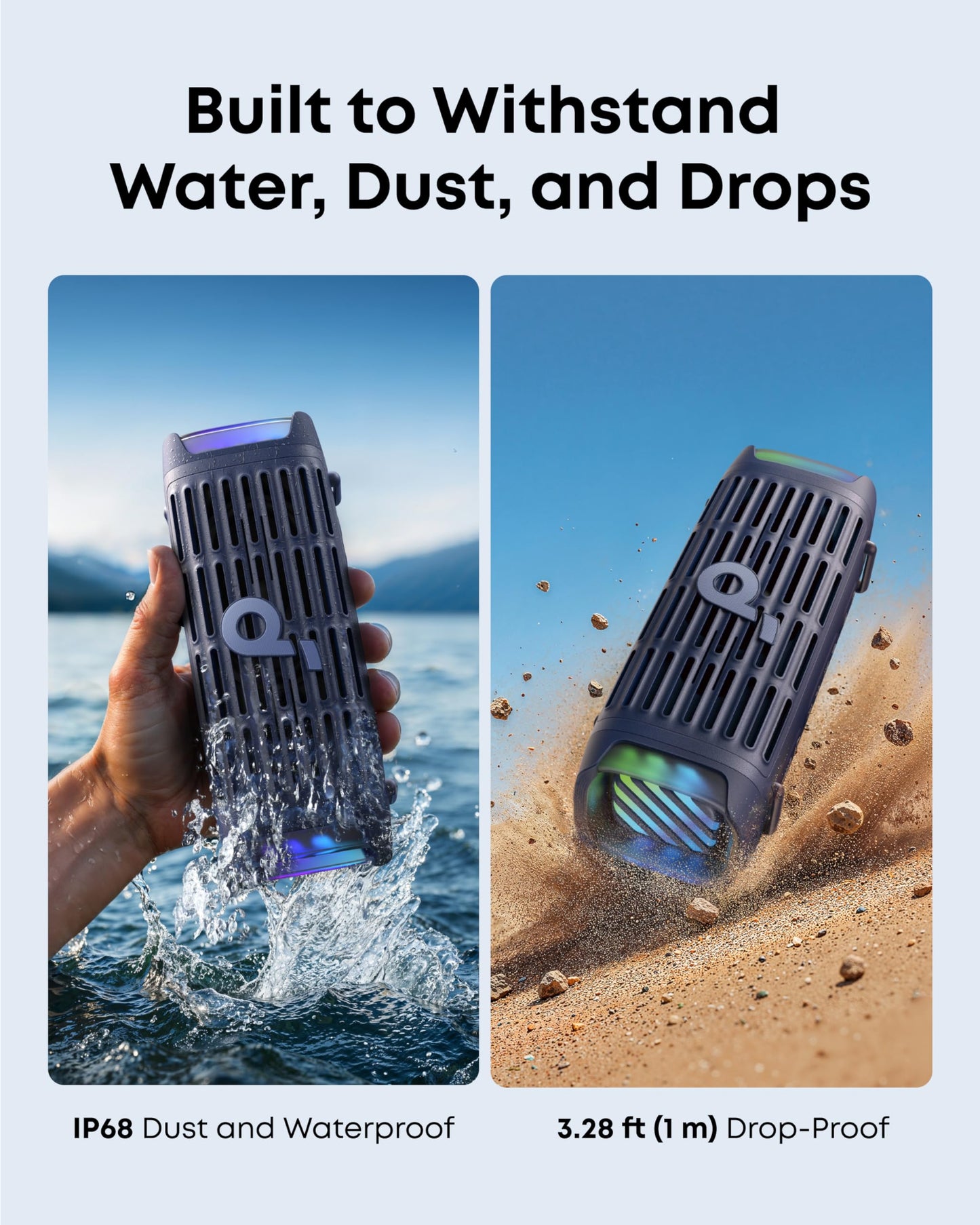 soundcore Boom 3i | Wasserdichter Bluetooth-Lautsprecher