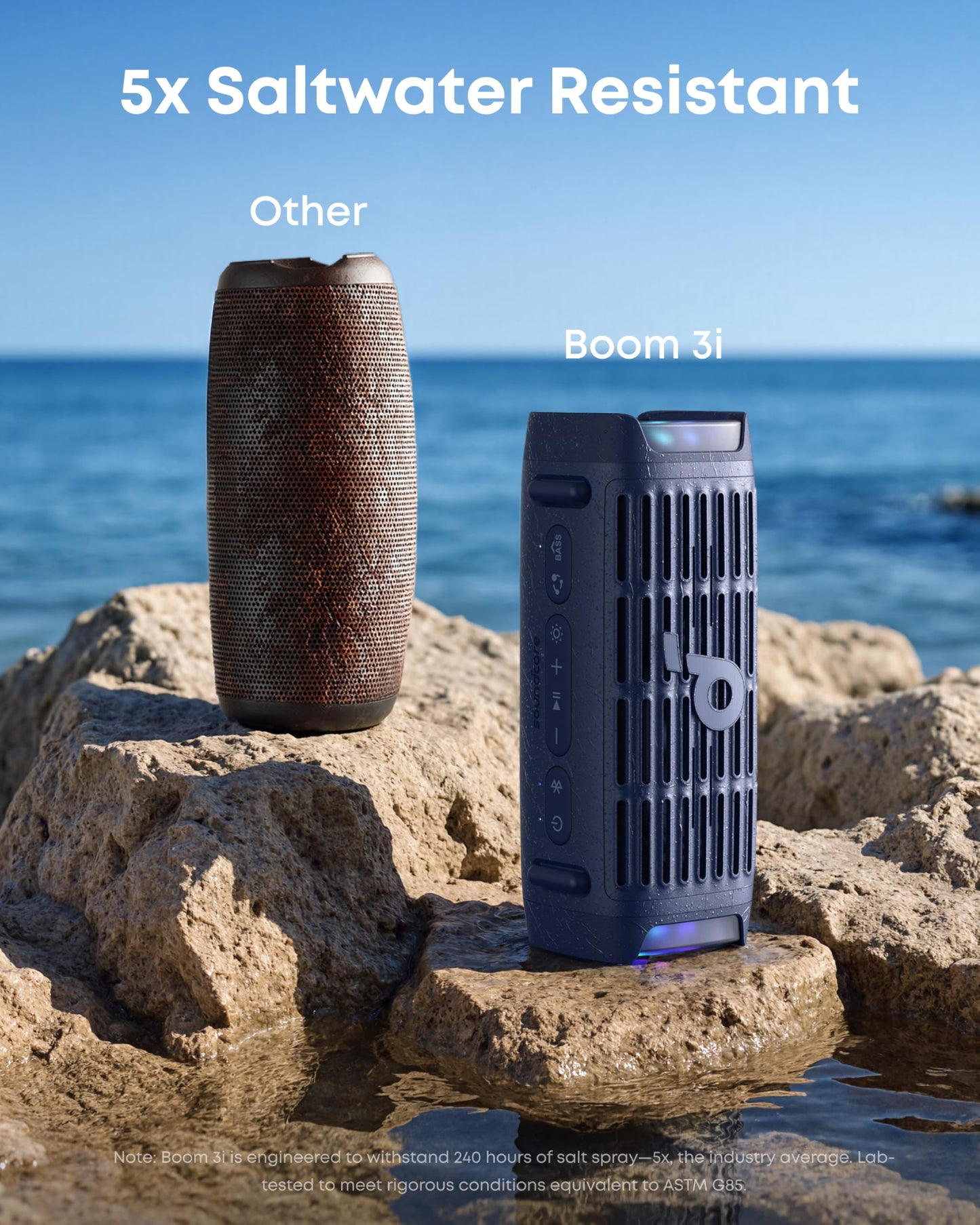 soundcore Boom 3i | Wasserdichter Bluetooth-Lautsprecher
