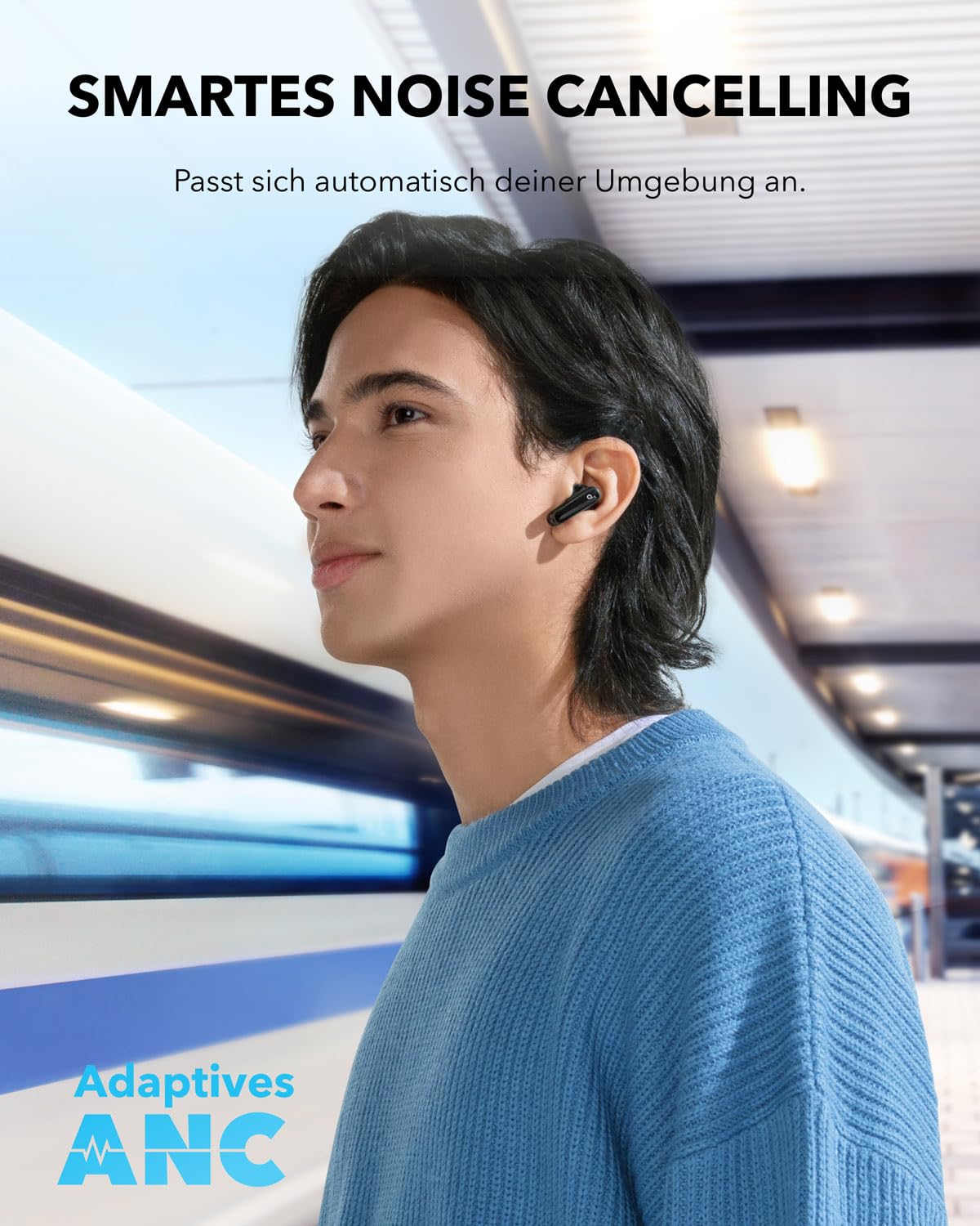 P40i | True-Wireless Earbuds mit Smart ANC