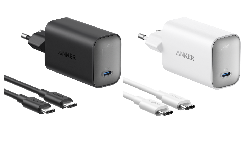Anker Nano Ladegerät (100W) mit USB-C Kabel(2er-Pack)