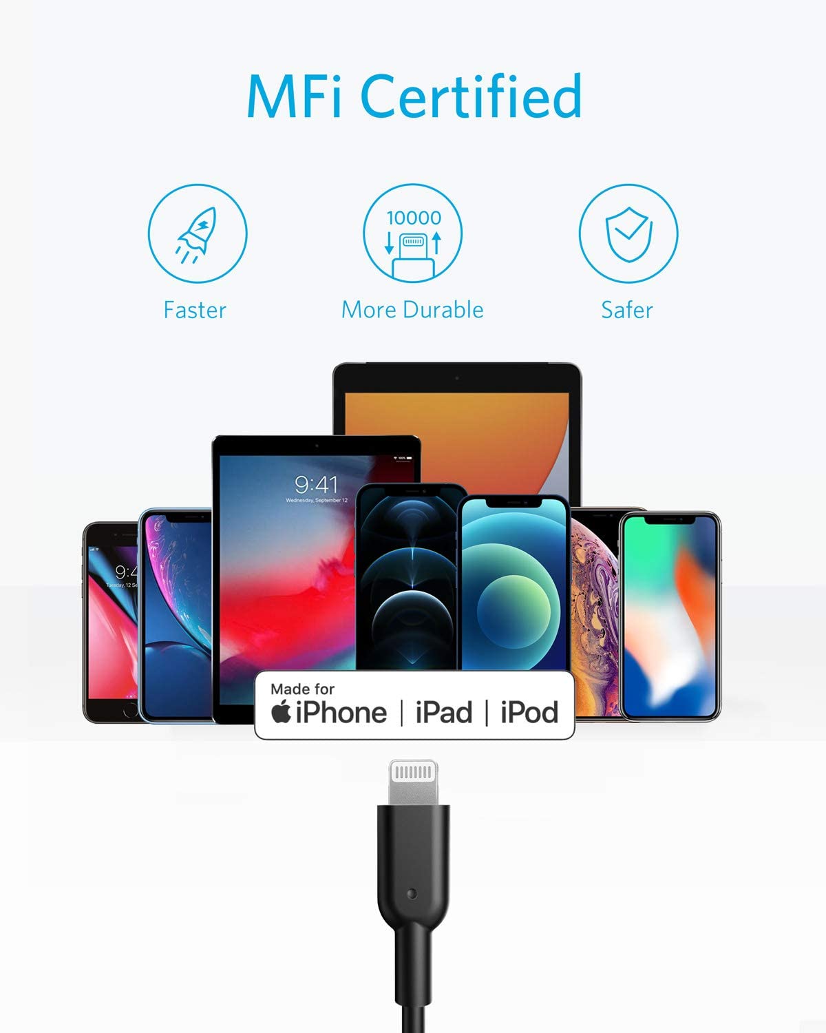 Anker <b>321</b> USB-C auf Lightning Kabel