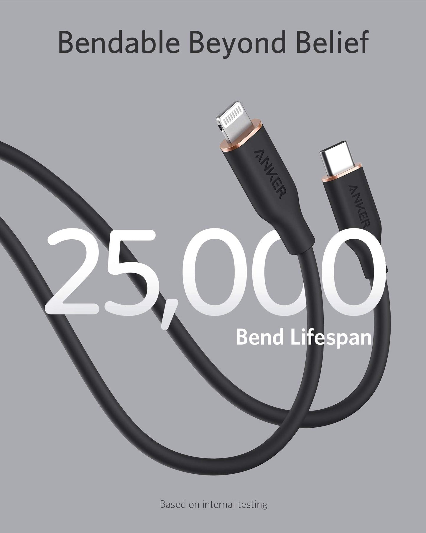 Anker <b>641</b> USB-C auf Lightning Kabel