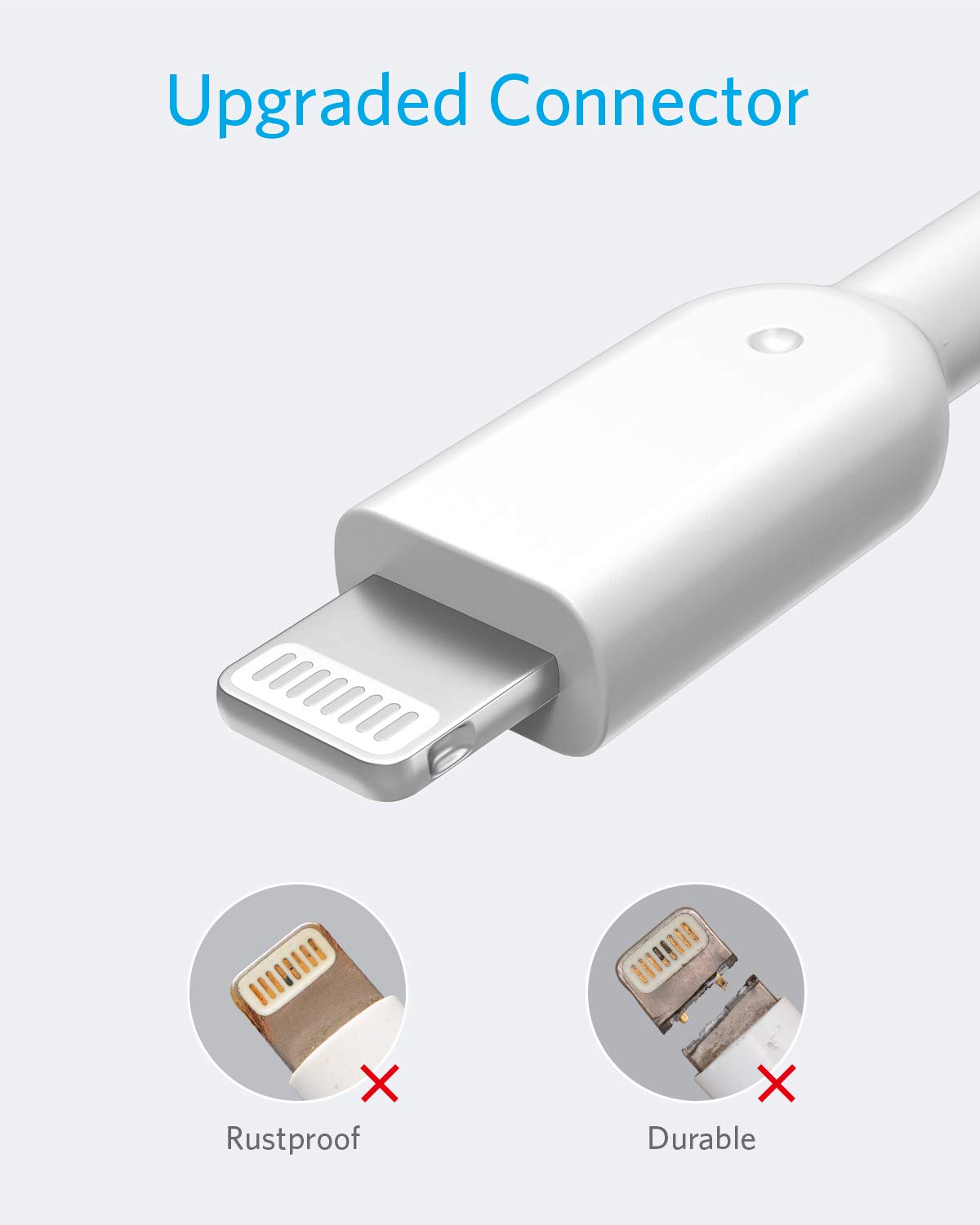 Powerline II iPhone Kabel 1,8m Lightning Kabel