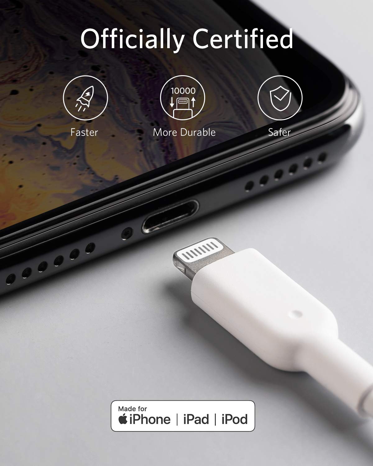 Powerline II iPhone Kabel 1,8m Lightning Kabel
