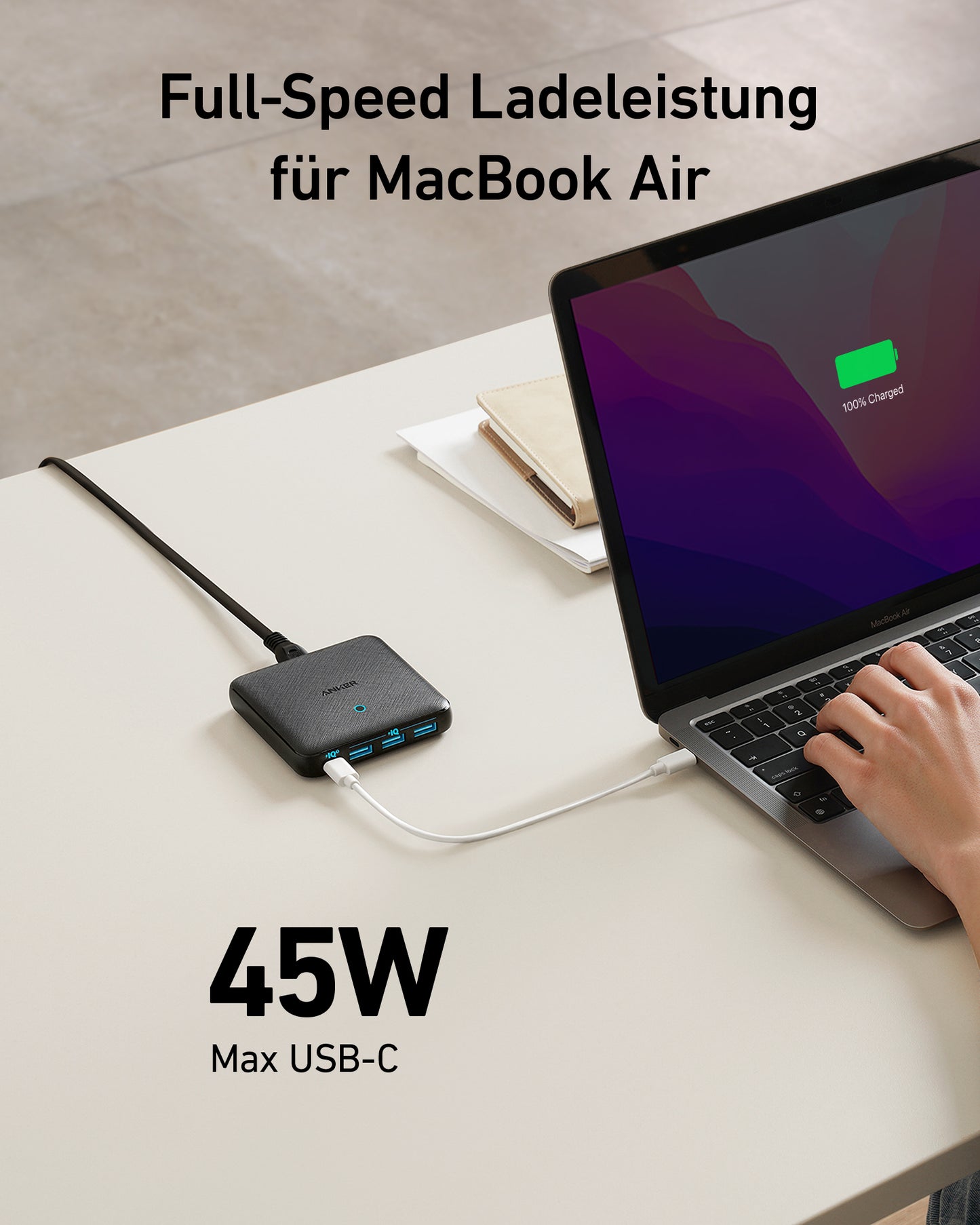 Anker <b>543</b> Ladegerät (65W)