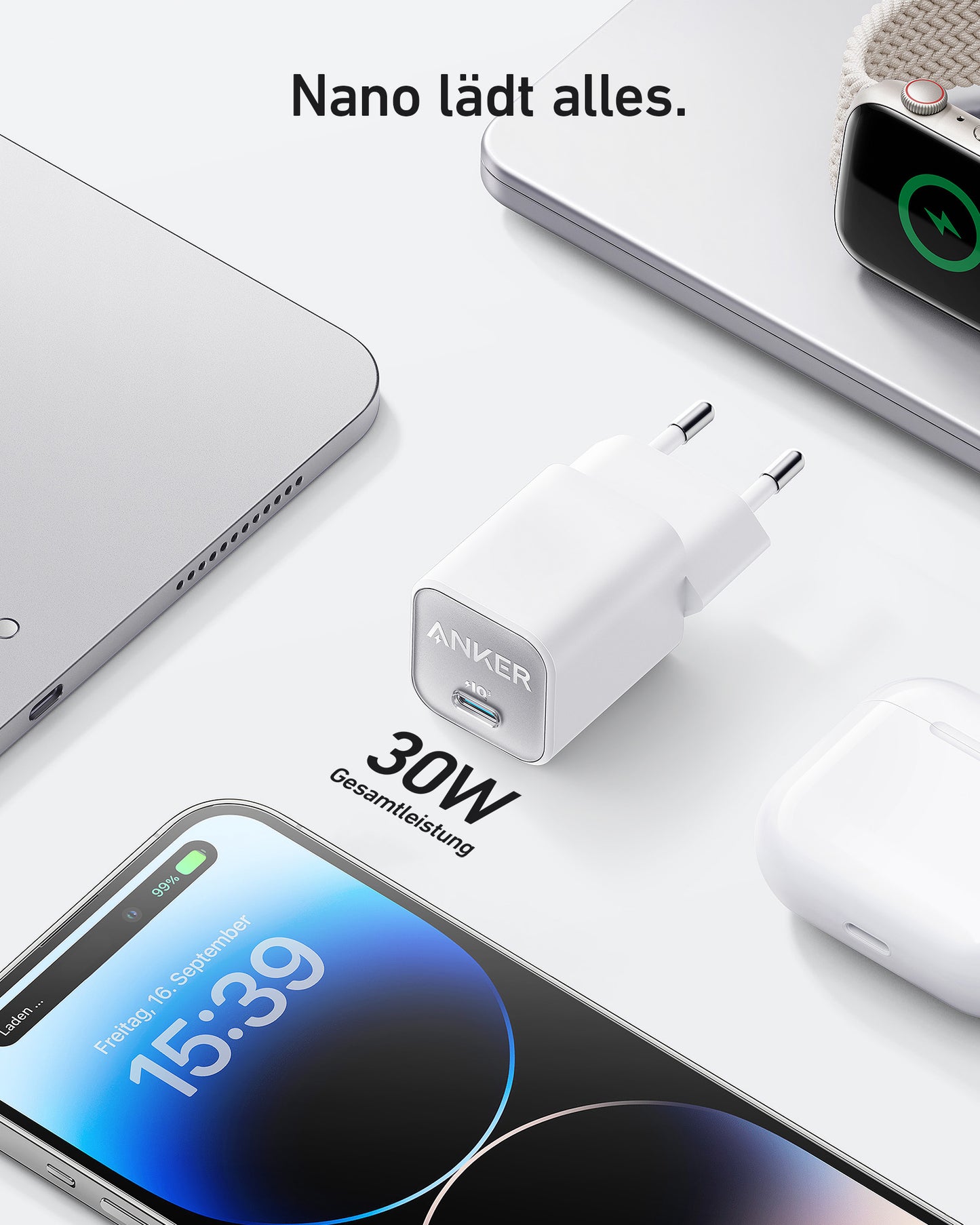 Anker <b>511</b> Ladegerät (Nano 3, 30W)