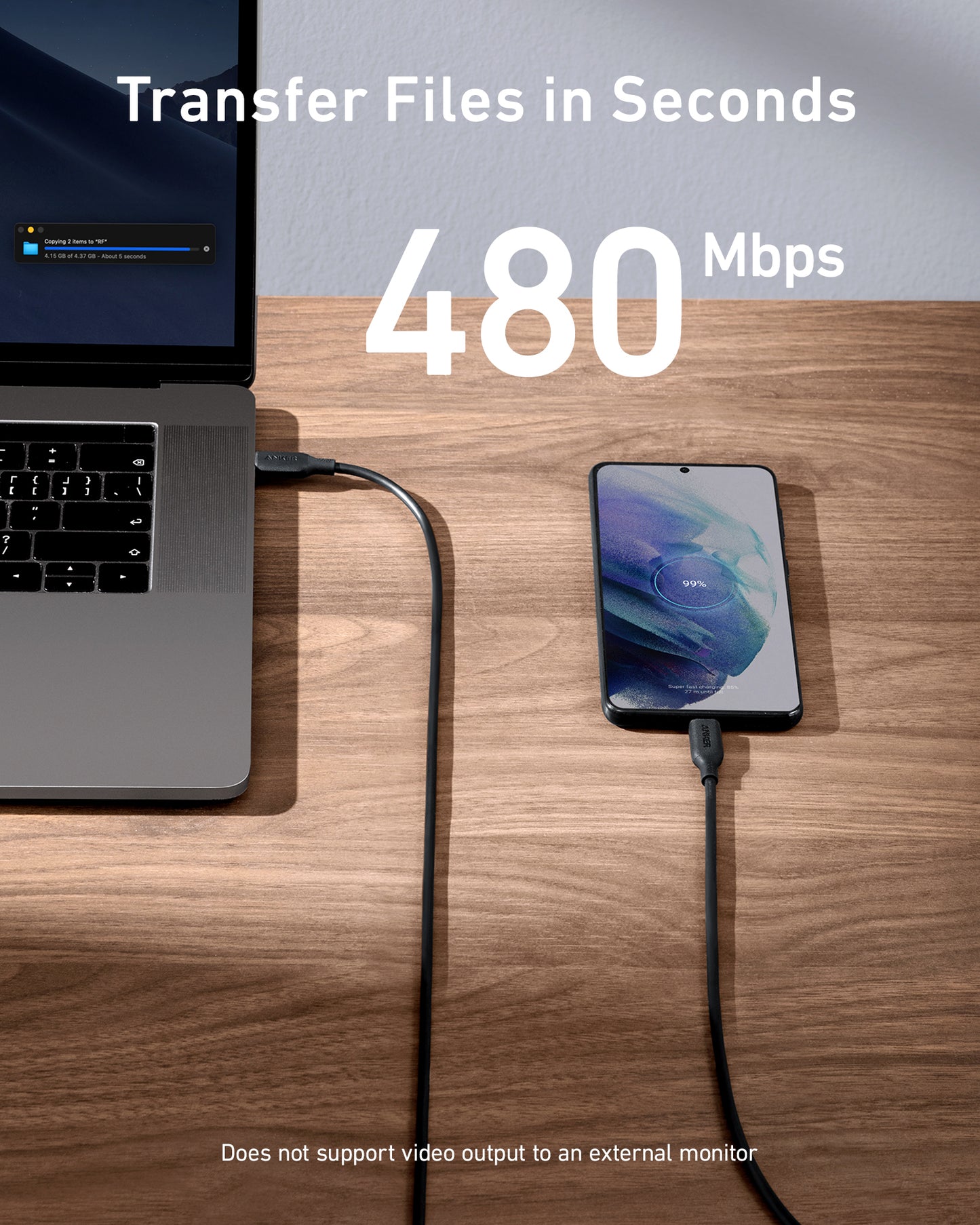 Anker <b>543</b> USB-C auf USB-C Kabel (180cm)