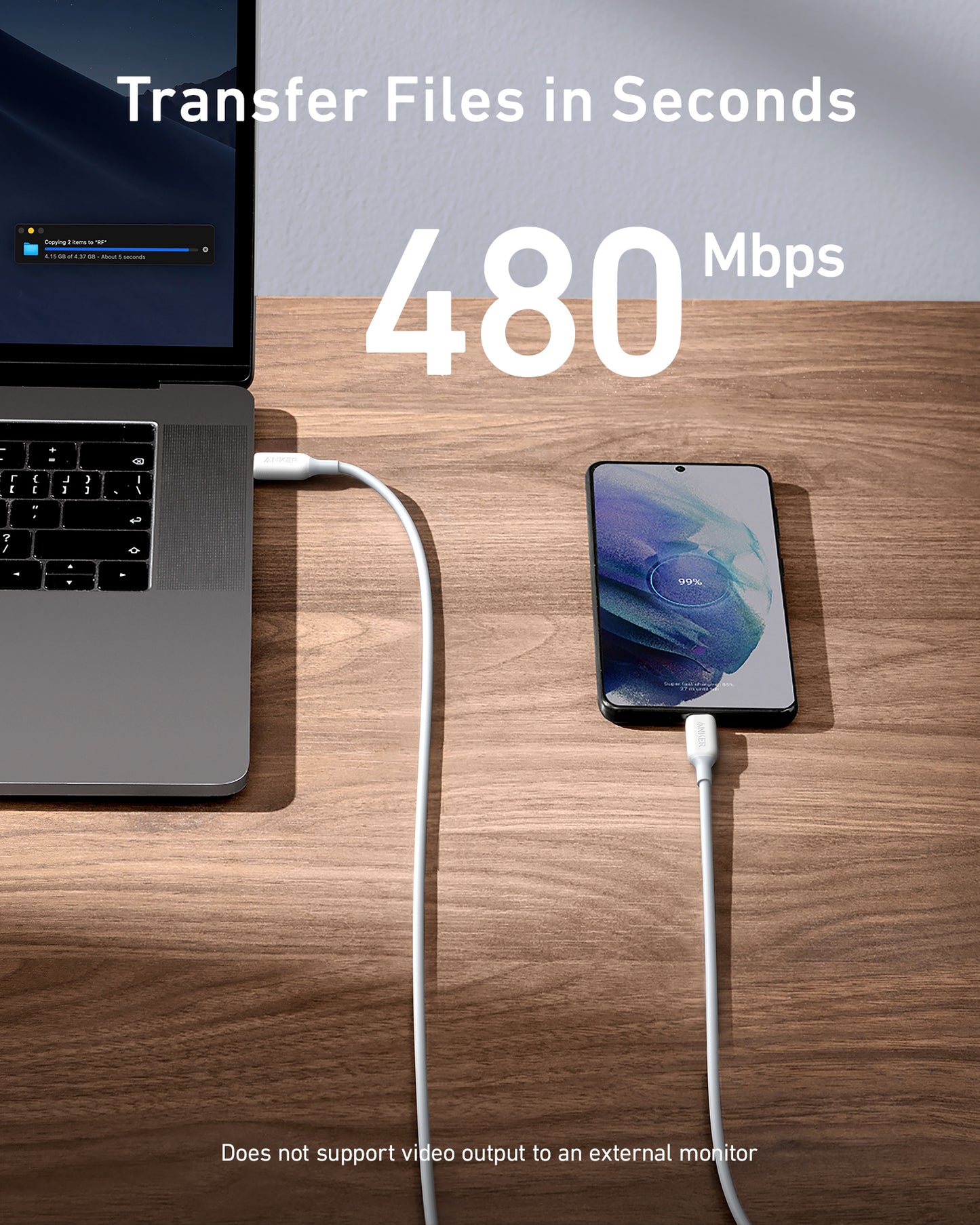 Anker <b>543</b> USB-C auf USB-C Kabel (180cm)