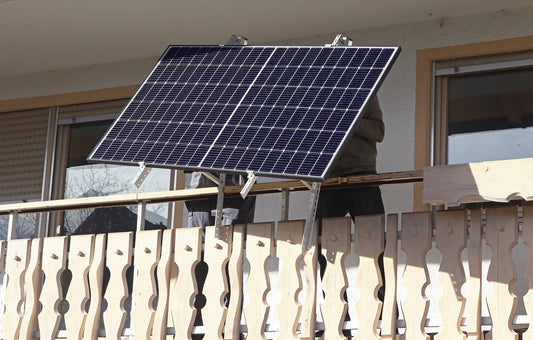 Optimale Nutzung von Solarstromsystemen auf dem Balkon