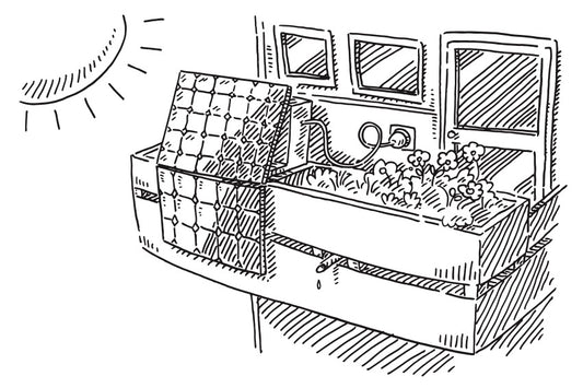 Solaranlagen auf dem Balkon