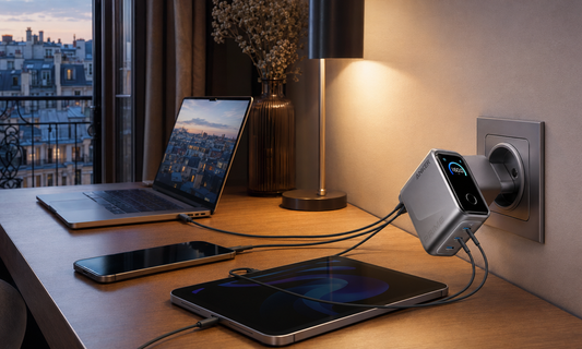  Anker Prime Charger im Hotel in Frankreic