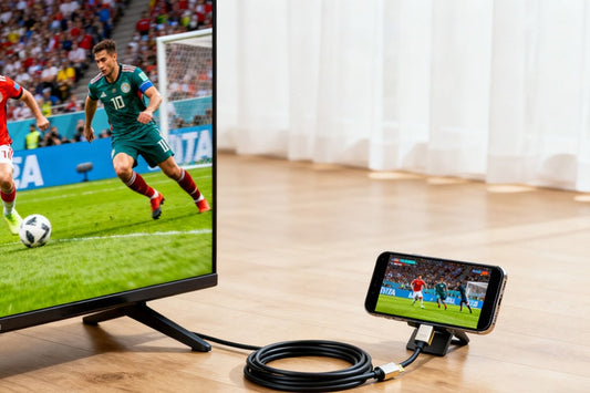 Wie streamt man vom Handy auf den Fernseher mit HDMI? 2025 Leitfaden