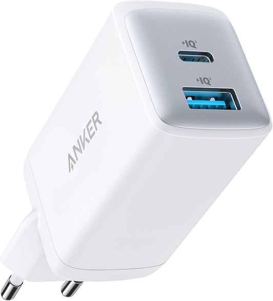 Anker USB C Ladegerät, Kompaktes 65W 2-Port Netzteil (Frei)