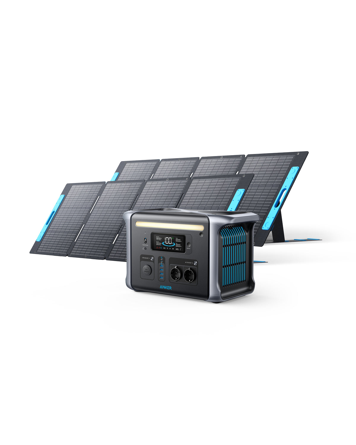 Anker SOLIX F1200 Solargenerator mit 2x 200W Solarpanel