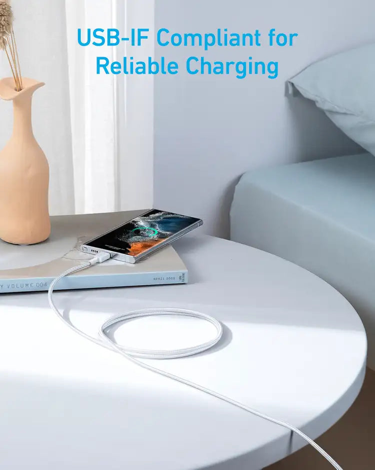 Anker 322 USB-C auf USB-C Kabel (180cm, Geflochten)