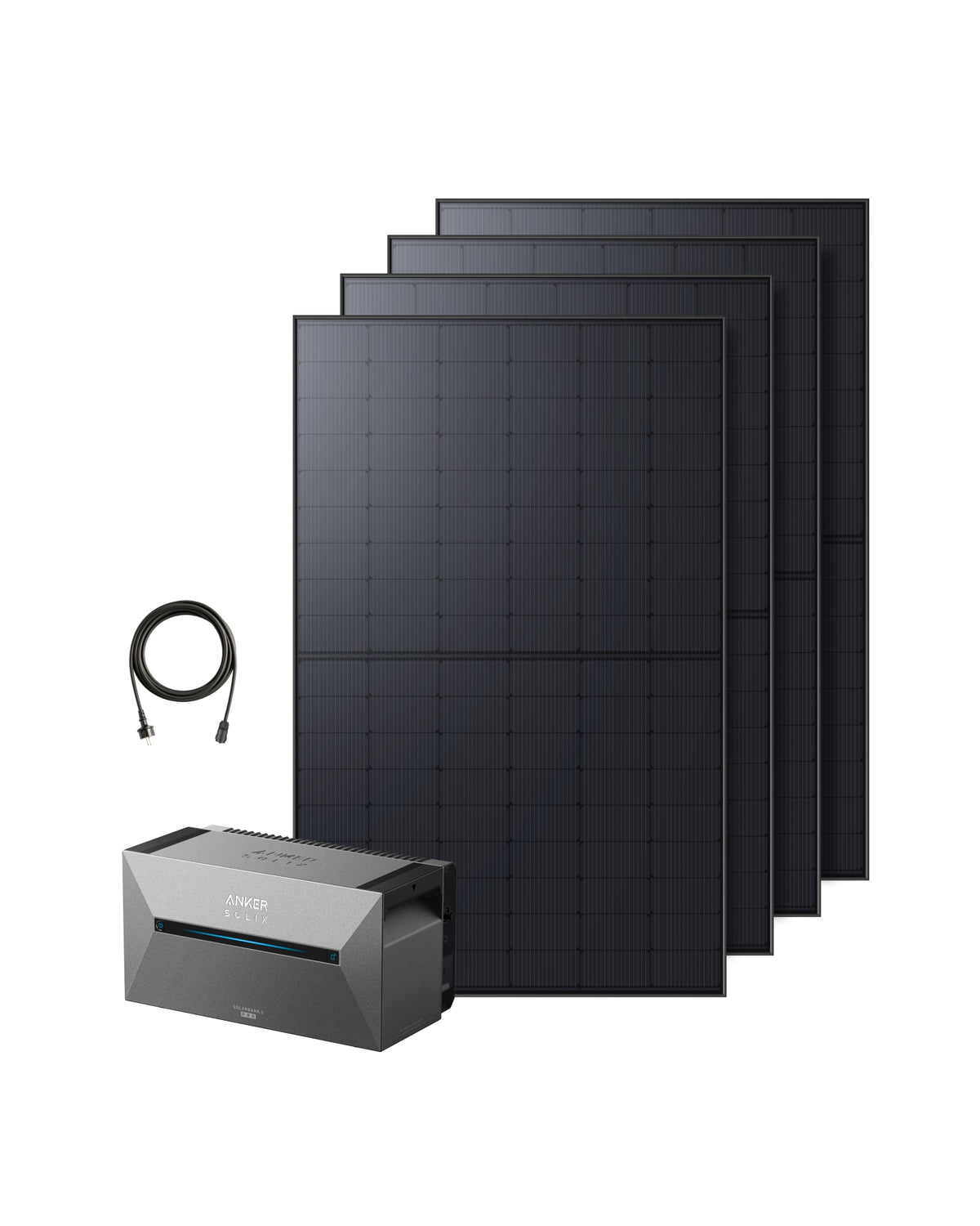 Solarbank 2 E1600 Pro + 1740Wp Bifaziales Solarmodul