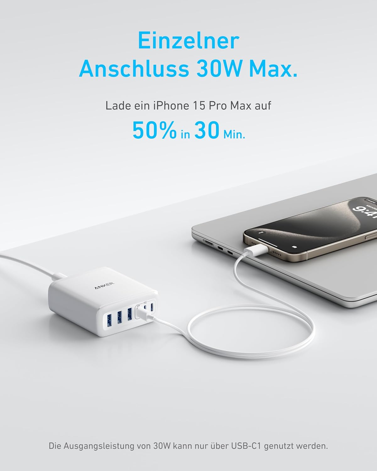 Anker 112W USB C Ladegerät