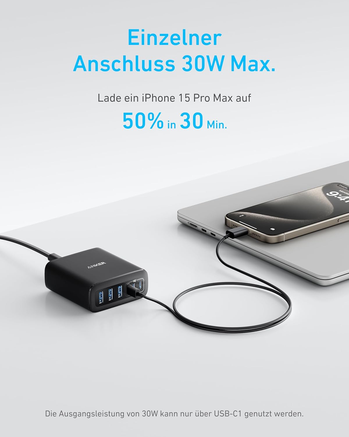 Anker 112W USB C Ladegerät