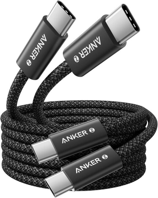 Anker 240W USB C Kabel, [2 Stück 1,8m]