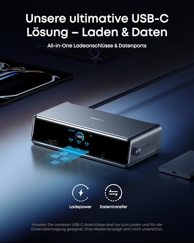 Anker Prime Docking Station (14-in-1, Dreifach-Display, MST)