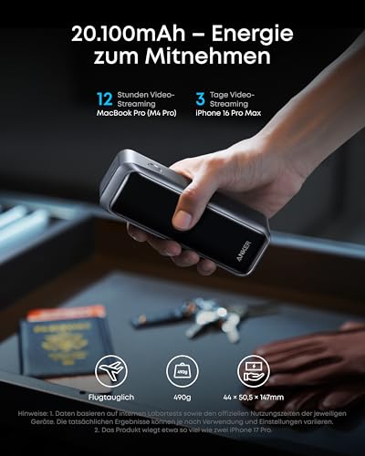 Anker Prime Powerbank  (20K, 220W)