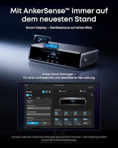 Anker Prime Docking Station (14-in-1, Dreifach-Display, MST)
