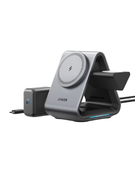 Anker <b>737</b> MagGo Ladestation (Kabellos, 3-in-1)