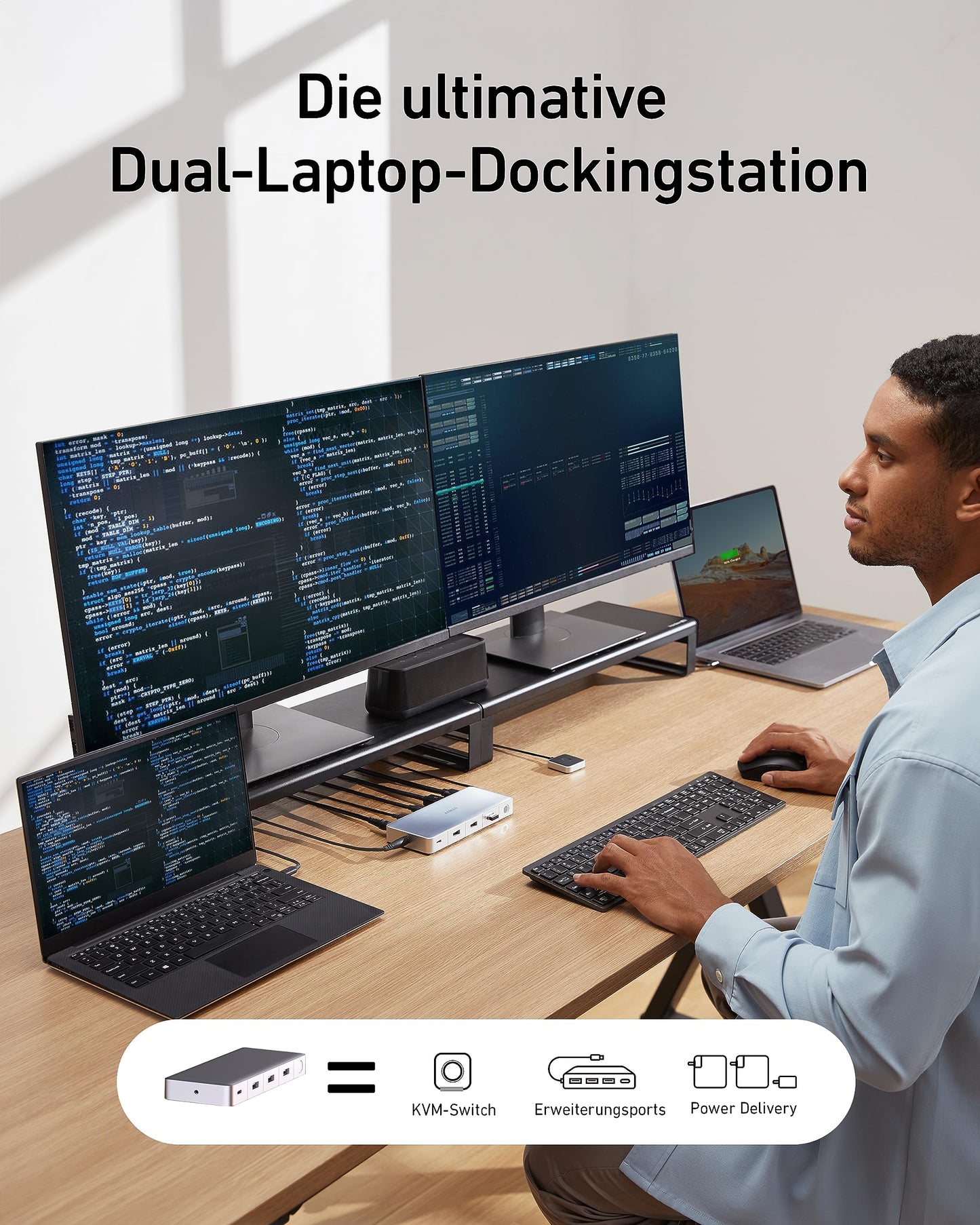 Anker 554 USB-C Docking Station (KVM-Switch)