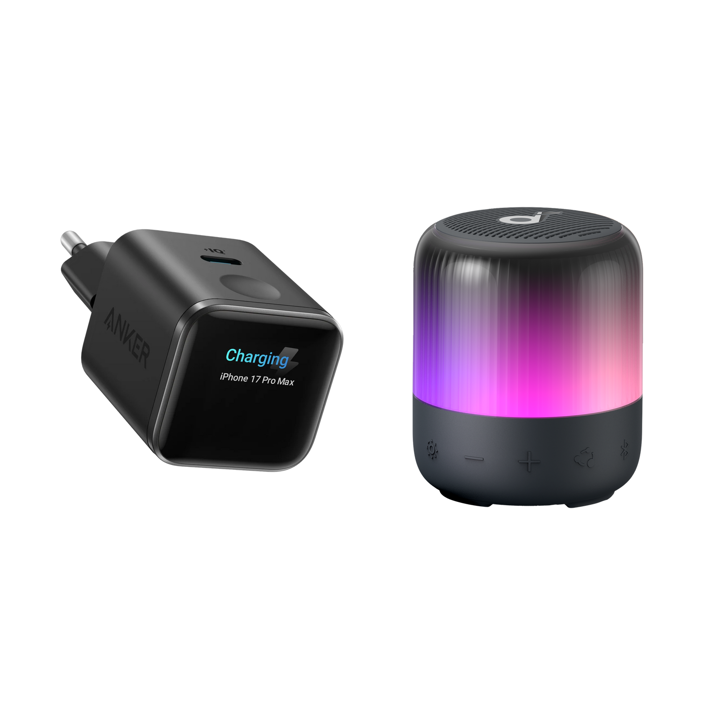 Anker Nano Ladegerät + soundcore Glow Mini