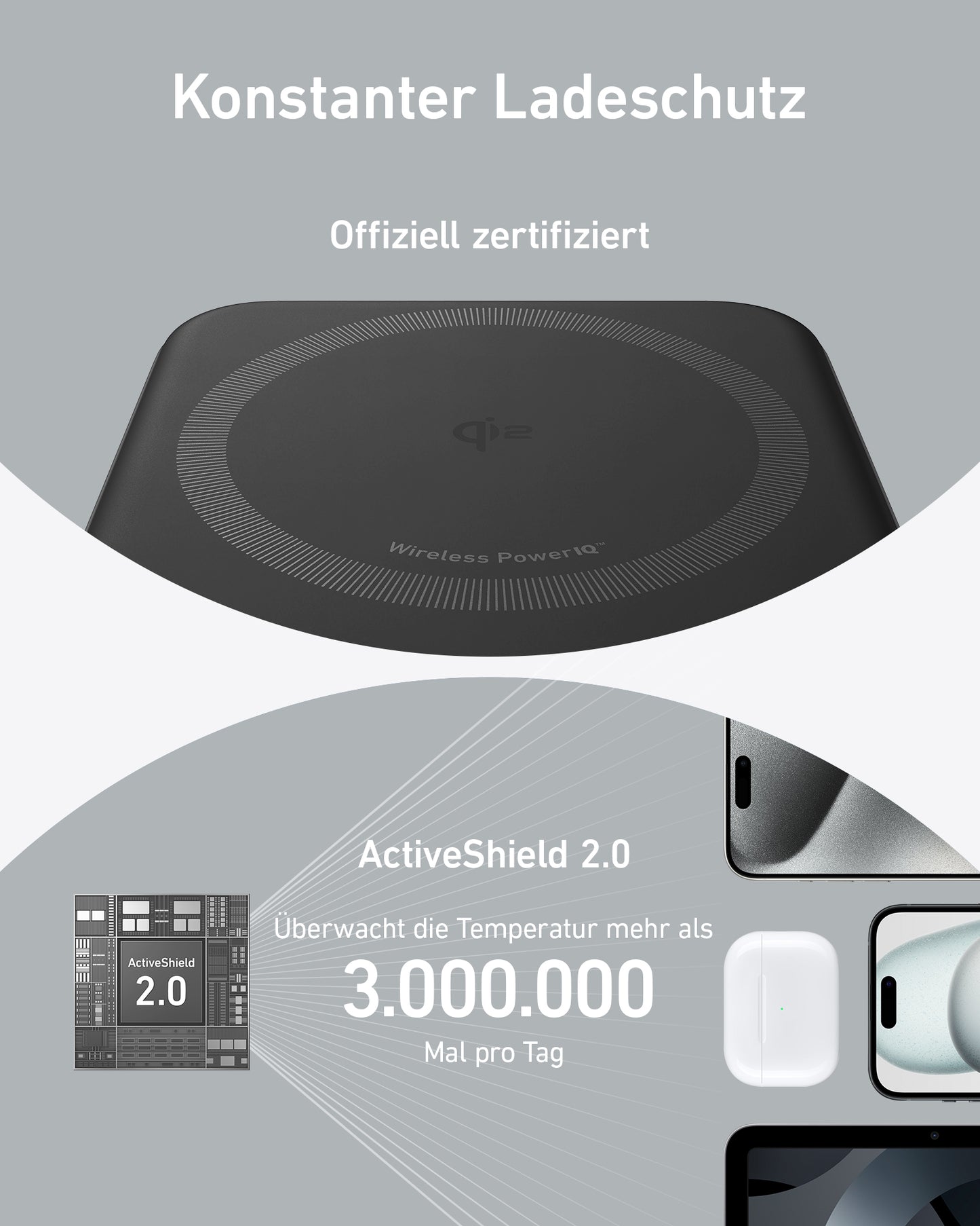 Anker MagGo Powerbank (10.000mAh, Slim) + Anker MagGo Powerbank (10K)