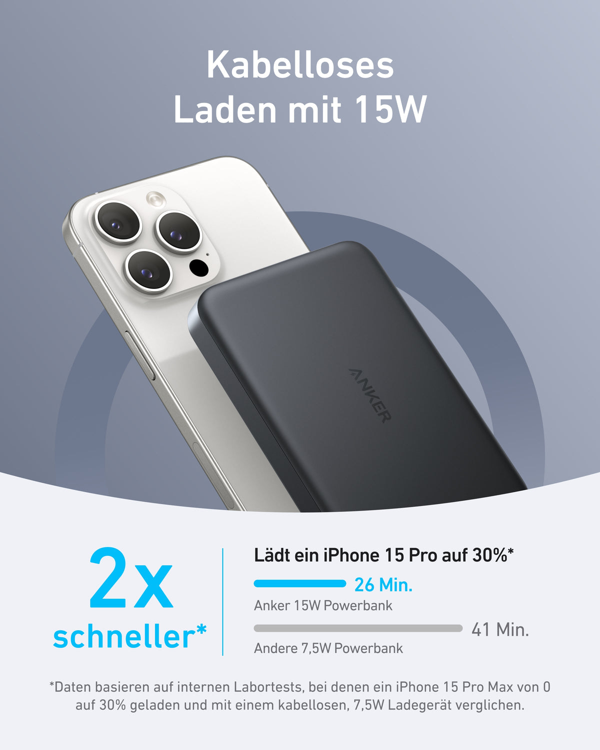 Anker MagGo Powerbank (10.000mAh, Slim) | Exklusives Livestream-Angebot