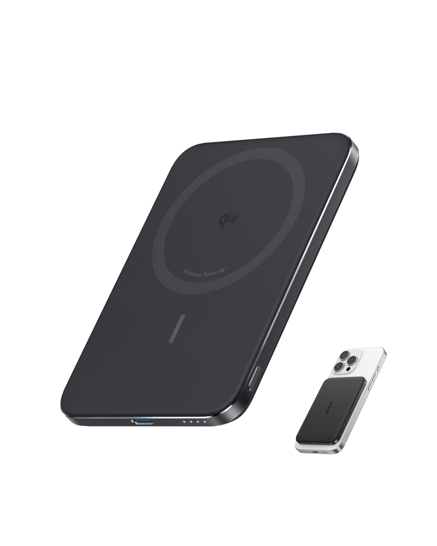 Anker Nano Powerbank  (5K, Magnetisch, Slim）+Anker Nano Ladegerät (130W, 6 Ports)
