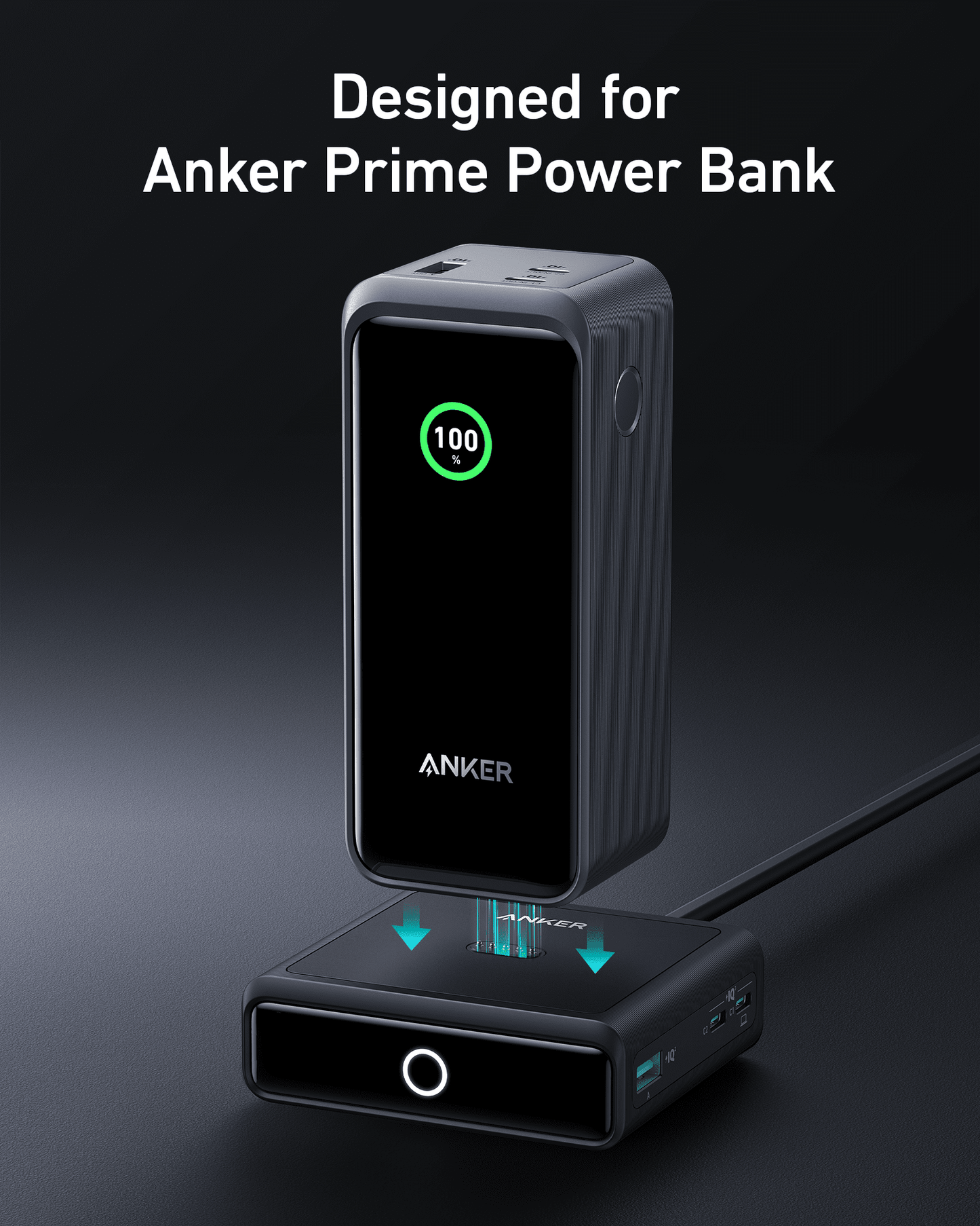 Anker Prime Powerbank  (20K, 220W) + Anker 100W Ladestation für Anker Prime Powerbank