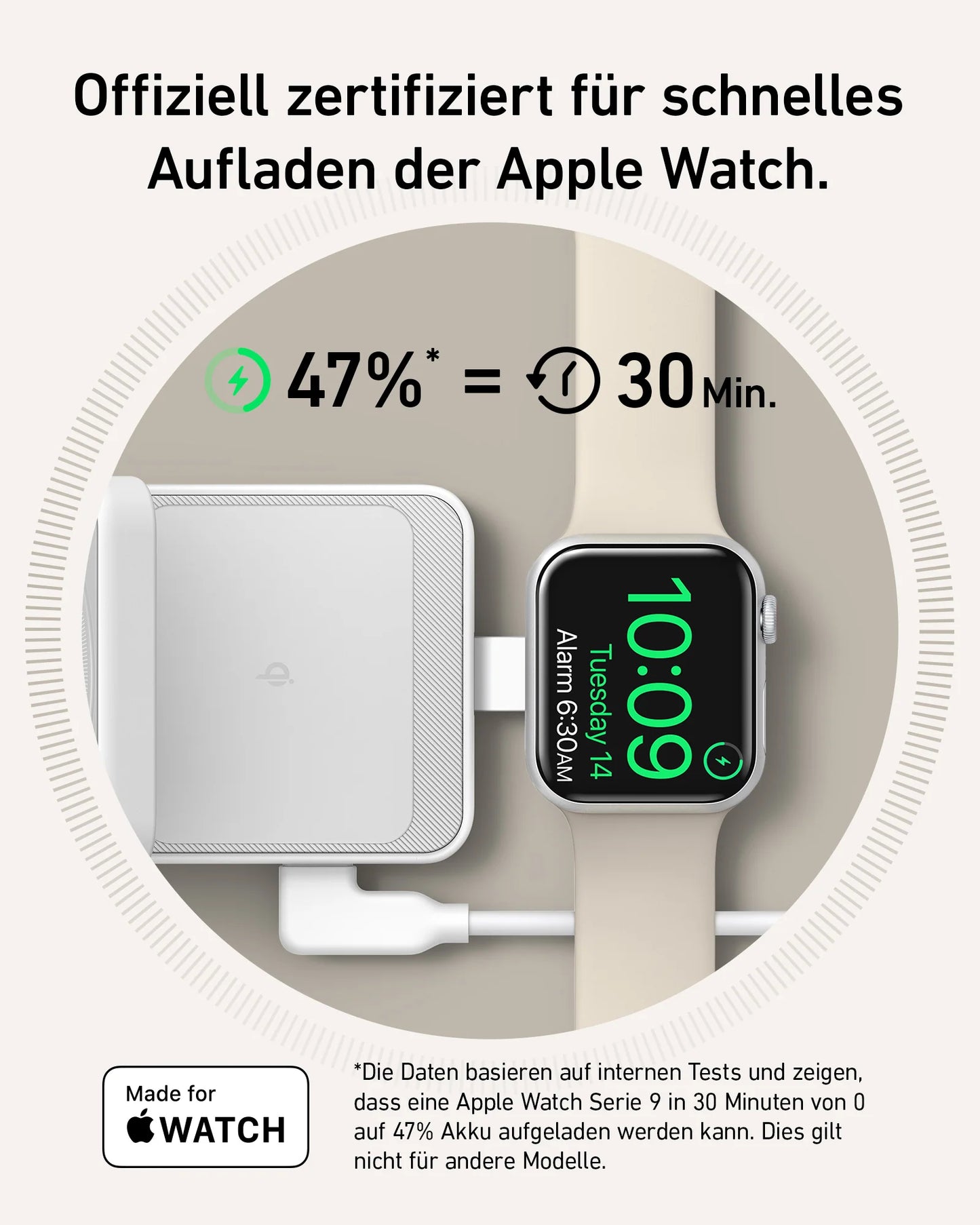 Anker MagGo Kabellose Ladestation (Faltbar 3-in-1)