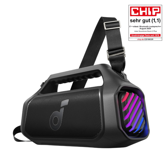 Boom 2 Plus | Bluetooth-Lautsprecher mit mächtigem Bass für Draußen