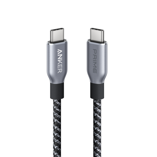 Anker Prime USB-C auf USB-C Kabel (240W, Upcycled-Flechtdesign)