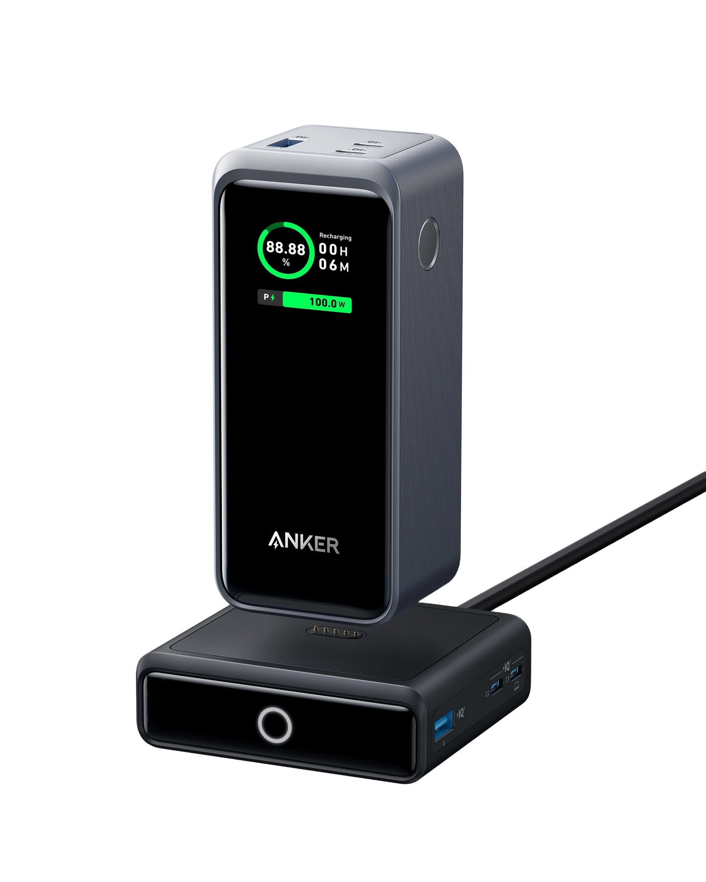 Anker Prime 20000mAh Powerbank (200W) mit 100W Ladebasis