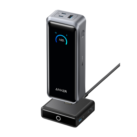 Anker Prime Powerbank  (26K, 300W) + Anker 100W Ladestation für Anker Prime Powerbank