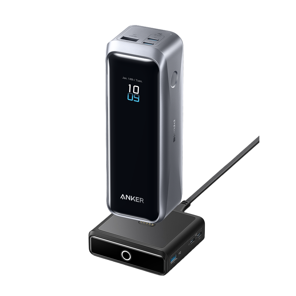 Anker Prime Powerbank  (20K, 220W) + Anker 100W Ladestation für Anker Prime Powerbank