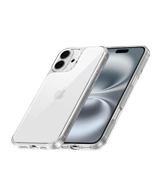 Anker for iPhone 16 Case, Military-Grade Shockproof Protection, Yellowing-Resistant Phone Case for iPhone 16, Clear