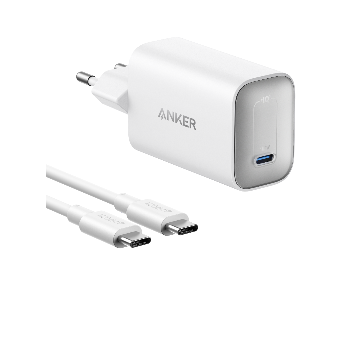 Anker Nano Ladegerät (100W) mit USB-C Kabel