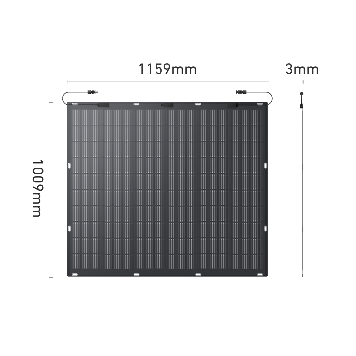 Anker SOLIX FS20 Flexibles Solarpanel (225W, 4er-Pack)